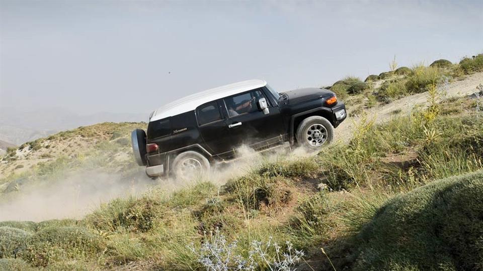 توانایی آفرود تویوتا fj کروزر